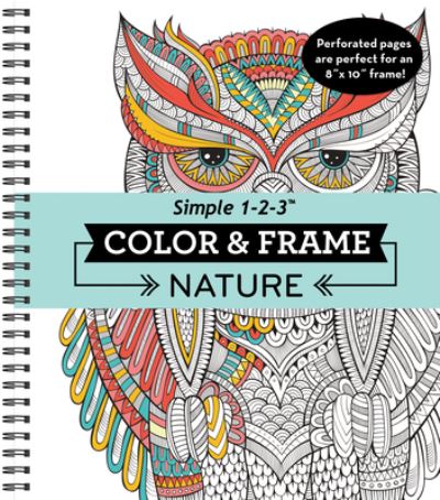 Cover for New Seasons · Color &amp; Frame - Nature (Adult Coloring Book) (Spiral Book) (2015)