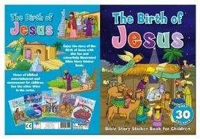 Cover for Parade Publishing North · Bible Story Sticker Book for Children: The Birth of Jesus (Pocketbok) (2019)