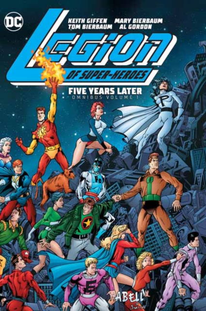 Cover for Mark Waid · Legion of Super-Heroes: Five Years Later Omnibus Vol. 1 (Hardcover Book) (2025)