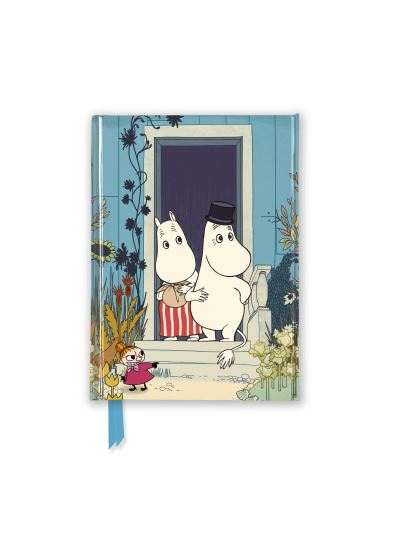 Cover for Moomins on the Riviera (Foiled Pocket Journal) - Flame Tree Pocket Notebooks (Skrivemateriell) (2023)