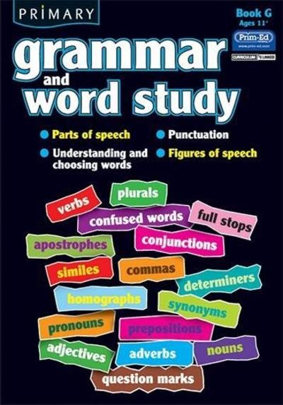 Cover for R.I.C. Publications · Primary Grammar and Word Study: Parts of Speech, Punctuation, Understanding and Choosing Words, Figures of Speech (Paperback Book) (2010)