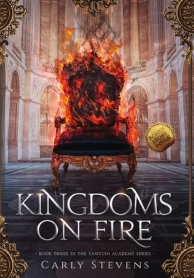 Cover for Carly Stevens · Kingdoms on Fire (Hardcover Book) (2021)