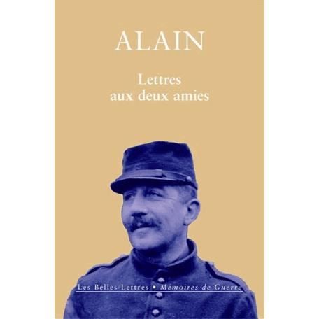 Cover for Alain · Lettres Aux Deux Amies (Paperback Book) (2014)