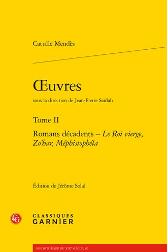 Cover for Catulle Mendès · Oeuvres, Tome II (Paperback Book) (2020)