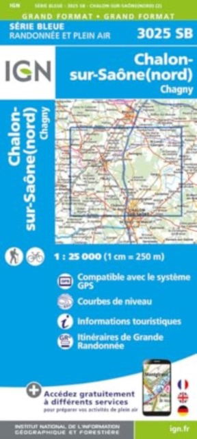 Chalon-sur-Saone (Nord) - Chagny - Serie Bleue (Map) (2024)