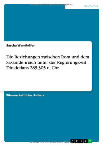 Cover for Wandhöfer · Die Beziehungen zwischen Rom (Book) [German edition] (2011)