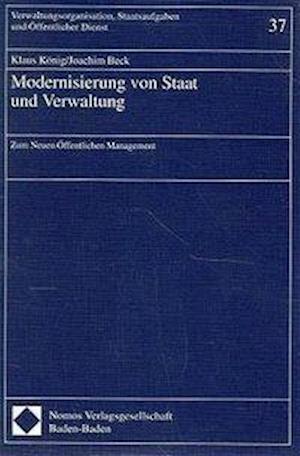 Cover for Klaus König · Modernisierung von Staat und Verwaltung (Paperback Book) (1997)