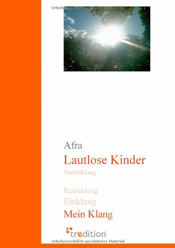 Cover for Afra · Lautlose Kinder (Taschenbuch) [German edition] (2009)