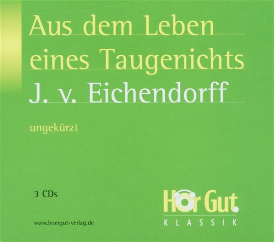Cover for Eichendorff · Aus d.Leben e.Taugen.,3CD-A (Buch)
