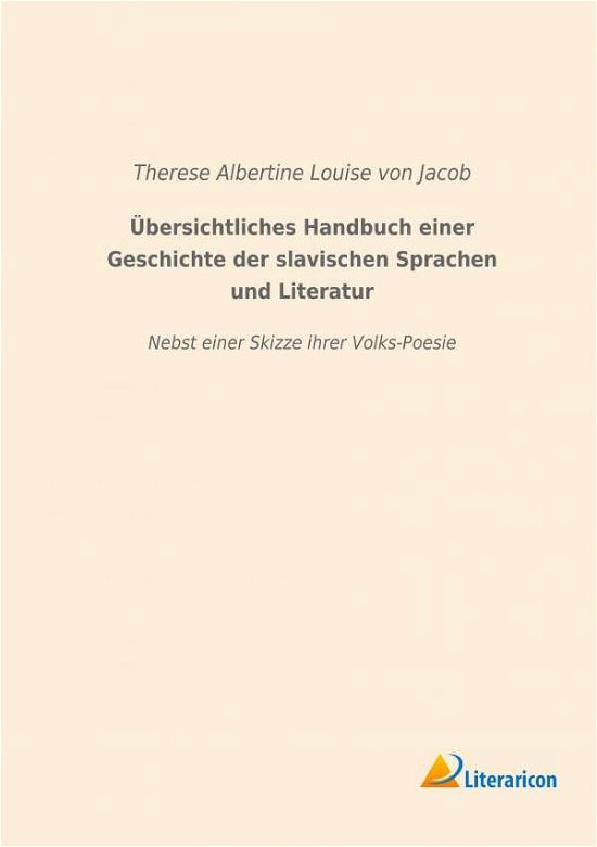 Cover for Jacob · Übersichtliches Handbuch einer Ge (Bok)
