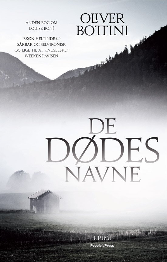Cover for Oliver Bottini · De dødes navne (Bound Book) [1th edição] [Indbundet] (2011)