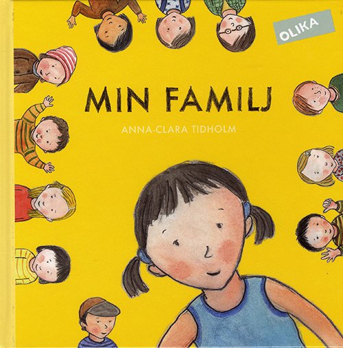 Cover for Tidholm Anna-Clara · Min familj (Indbundet Bog) (2009)