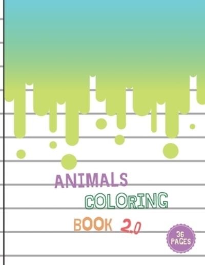 Cover for Guapura Colors · Animals coloring book for Kids and adults (Paperback Book) (2021)