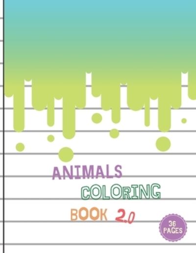 Cover for Guapura Colors · Animals coloring book for Kids and adults (Paperback Book) (2021)