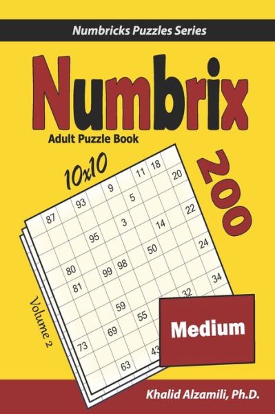 Cover for Khalid Alzamili · Numbrix Adult Puzzle Book (Paperback Book) (2021)