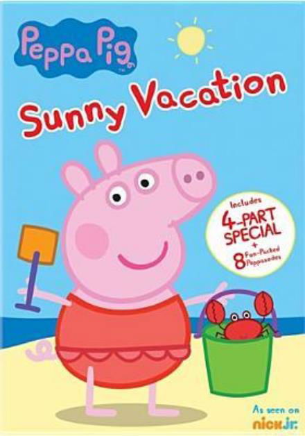 Cover for Peppa Pig: Sunny Vacation (DVD) (2016)