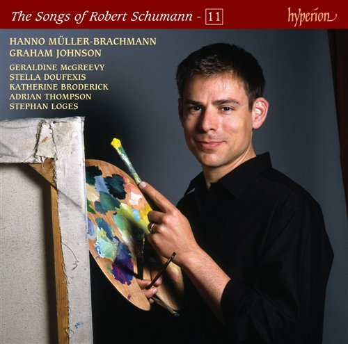 Cover for Hanno Muller Brachmann / Grahame Johnson · Schumann - The Songs Of Robert Schumann (CD) (2009)