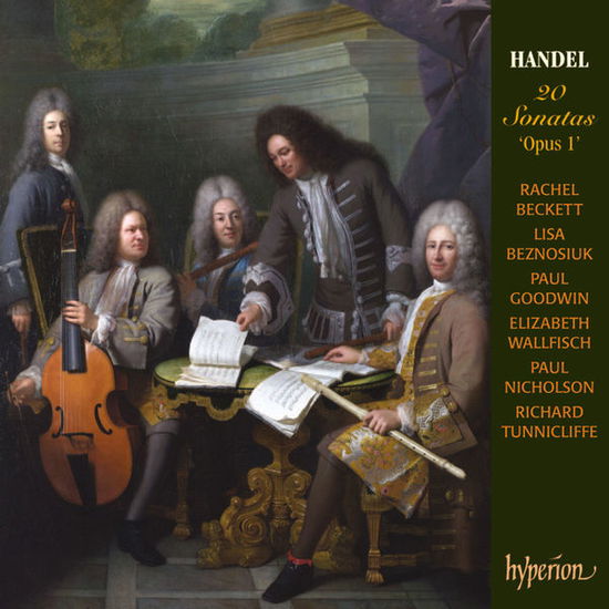 Cover for Rachel Beckett / Lisa Beznosiuk / Paul Goodwin / Elizabeth Wallfisch / Richard Tunnicliffe / Paul Nicholson · Handel - 20 Sonatas Opus 1 (CD) (2014)