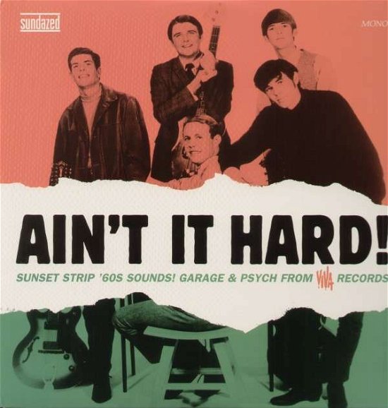 Cover for Ain't It Hard! Garage &amp; Psych From Viva Records (LP) (1990)