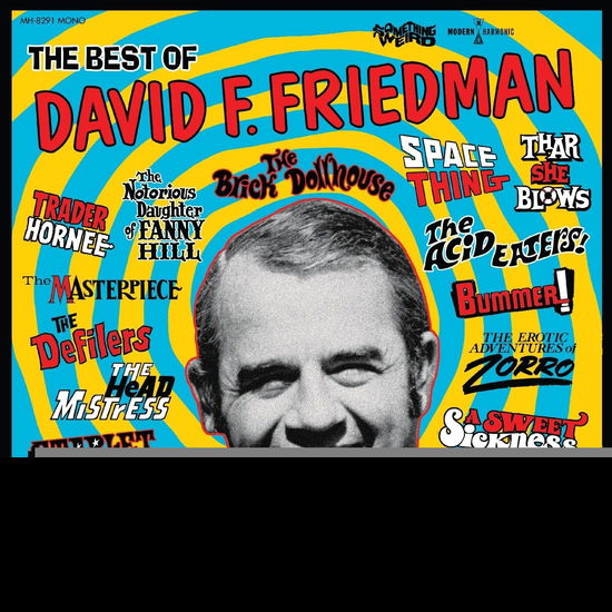 The Best Of David F. Friedman (LP + DVD) - Something Weird - Music - MODERN HARMONIC - 0090771829115 - July 12, 2024