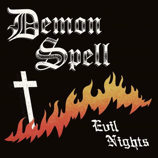 Cover for Demon Spell · Evil Nights (VINYL) (2024)