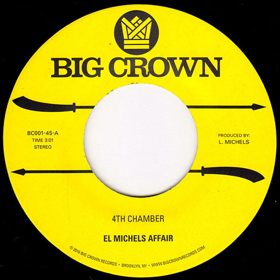 4th Chamber - El Michels Affair - Musiikki - BIG CROWN - 0349223000115 - perjantai 15. huhtikuuta 2016