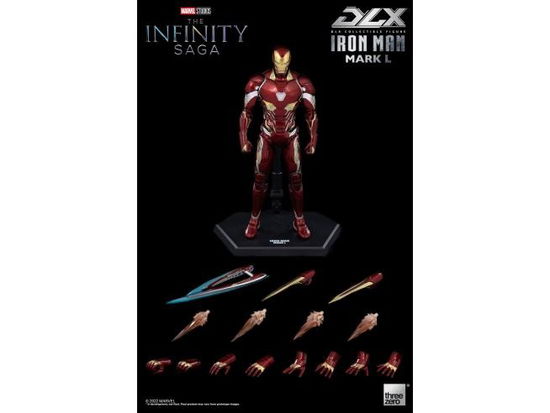 Marvel Infinity Saga Iron Man Mark 50 Dlx 1/12 Sca - Threezero - Gadżety -  - 0489525080115 - 5 lipca 2023