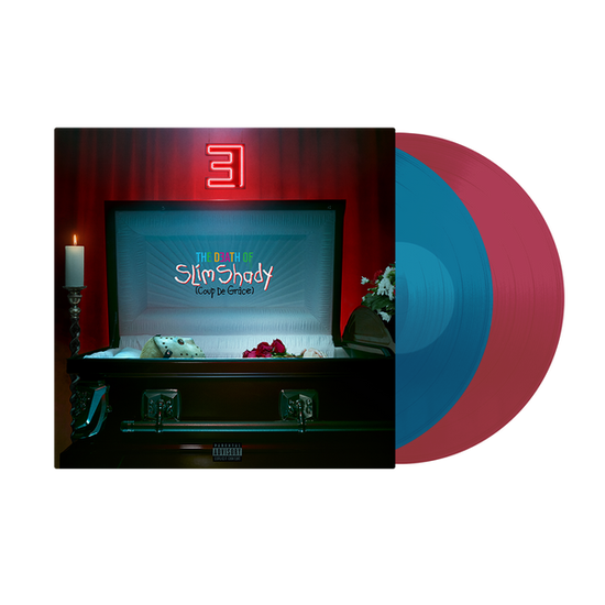 Eminem · The Death of Slim Shady (Coup De Grace) (LP) [Sea Blue & Ruby Red Translucent edition] (2024)