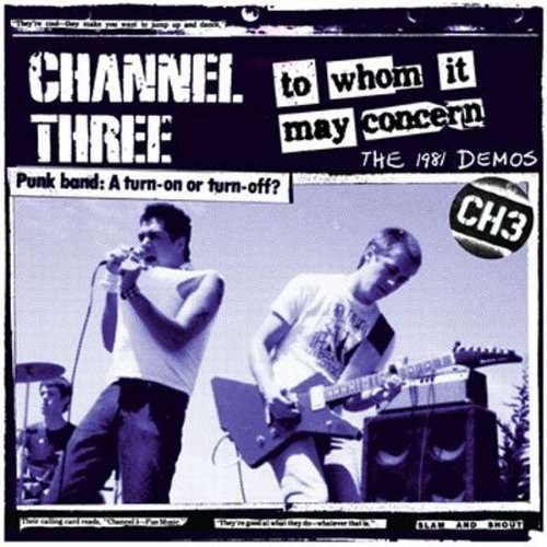Cover for Channel 3 · To Whom It May Concern (LP) (2009)