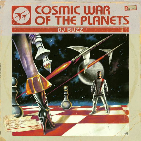 Cover for Dj Buzz · Cosmic War Of The Planets (LP) (2009)