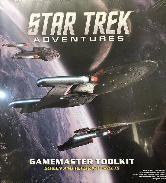 Star Trek RPG GM Screen - Modiphius Entertaint Ltd - Board game - MODIPHIUS ENTERTAINT LTD - 0706795689115 - May 7, 2019