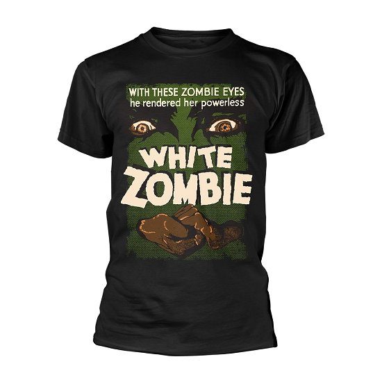 White Zombie · White Zombie - Poster (Black) (T-shirt) [size S] [Black edition] (2018)