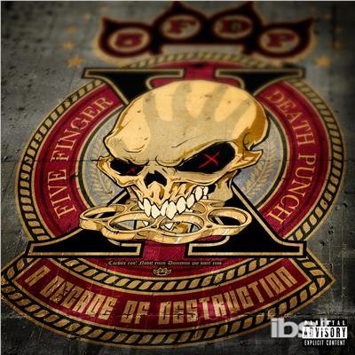 Cover for Five Finger Death Punch · Decade of Destruction a (Explicit) (Cd) (CD) [Explicit edition] (2018)