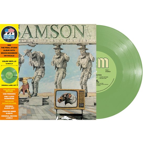 Shock Tactics (Green Vinyl) - Samson - Musiikki - CULTURE FACTORY - 0819514012115 - perjantai 3. kesäkuuta 2022