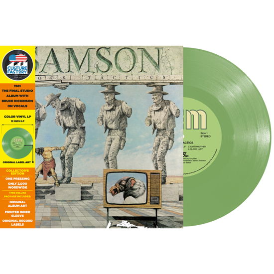 Shock Tactics (Green Vinyl) - Samson - Musik - CULTURE FACTORY - 0819514012115 - 3. Juni 2022