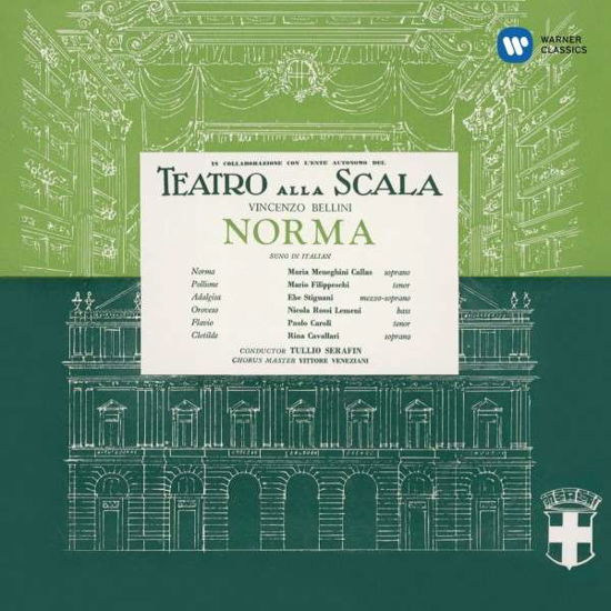 Bellini: Norma - Maria Callas - Musikk - WEA - 0825646341115 - 11. november 2017