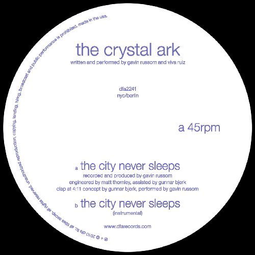 City Never Sleeps - Crystal Ark - Music - DFA - 0829732224115 - March 16, 2010