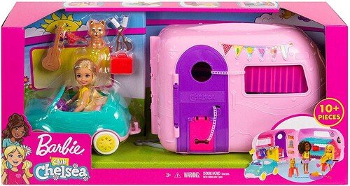 Barbie Chelsea Camper - Barbie - Fanituote - Barbie - 0887961691115 - lauantai 1. kesäkuuta 2019