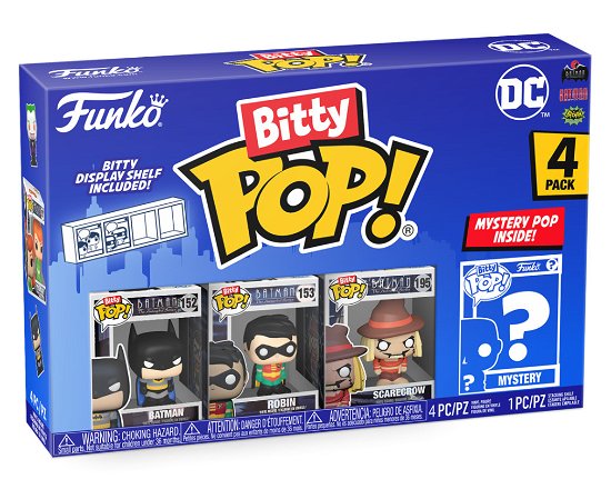 Cover for Funko Bitty Pop!: · Dc - Batman 4pk (Funko POP!) (2023)