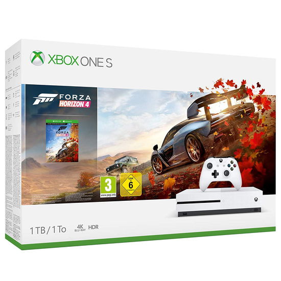 Cover for Microsoft · XBOX ONE 'S' 1TB Console Inc. Forza Horizon 4 (XONE)