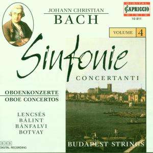 Cover for Budapest Strings · Sinfonie Concertanti Vol.4 (CD) (1997)