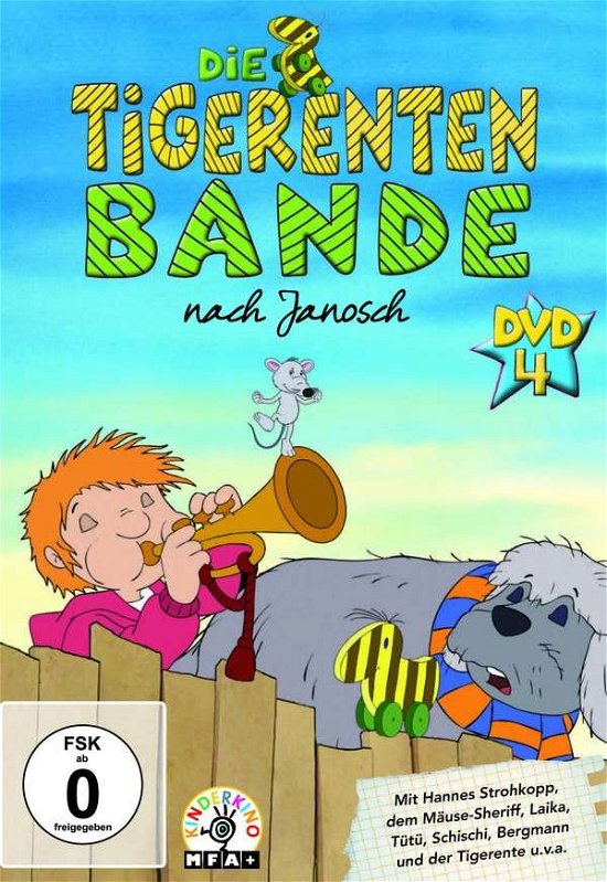 Cover for Die Tigerentenbande-vol.4-folge 21-26 (DVD) (2011)