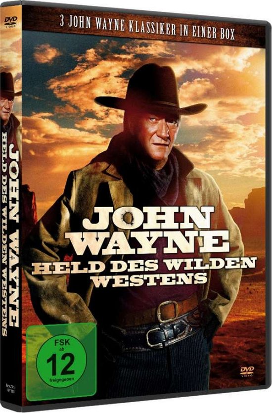Cover for Wayne / Burns / Moore · John Wayne - Held Des Wilden Westens (DVD) (2023)