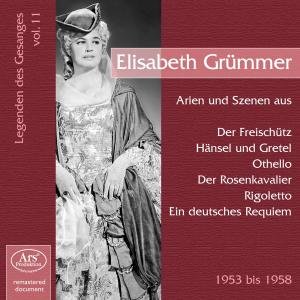Cover for Mozart / Weber / Humperdinck / Grummer,elisabet · Arias Scenes (CD) (2010)