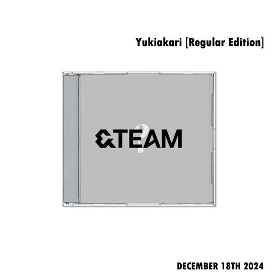 Cover for &amp;team · Yukiakari - Regular Edition (CD) [Japan Import edition] [Regular Version] (2024)