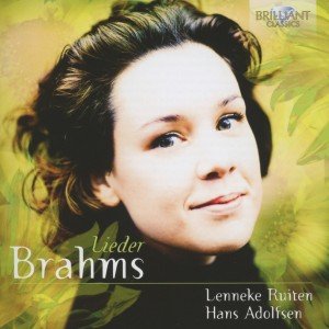Cover for Brahms / Ruiten / Adolfsen · Brahms Lieder (CD) (2013)