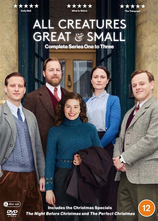 All Creatures Great & Small: Series 1-3 (+Christmas Specials) - All Creatures Great & Small - - Film - ACORN - 5036193037115 - 12. december 2022
