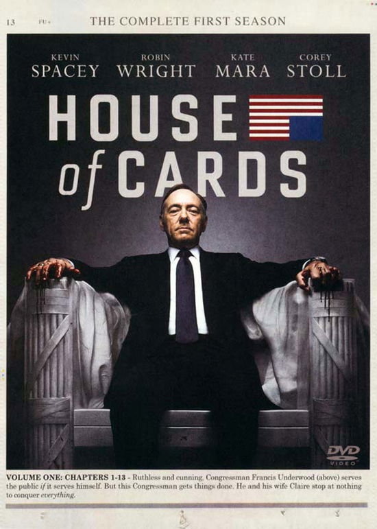 House of Cards - Season 1 - House of Cards - Elokuva - JV-SPHE - 5051162348115 - perjantai 26. kesäkuuta 2015