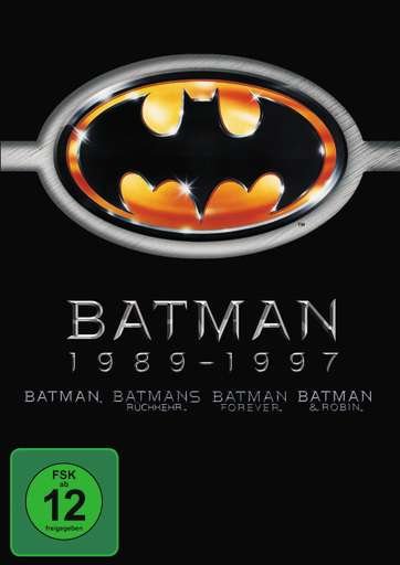 Cover for Keine Informationen · Batman 1 - 4 Collection (DVD) (2013)
