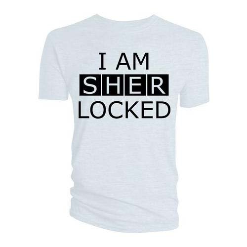 Cover for Sherlock · Sherlock Unisex T-Shirt: I am Sherlocked (T-shirt) [size S] [White - Unisex edition]